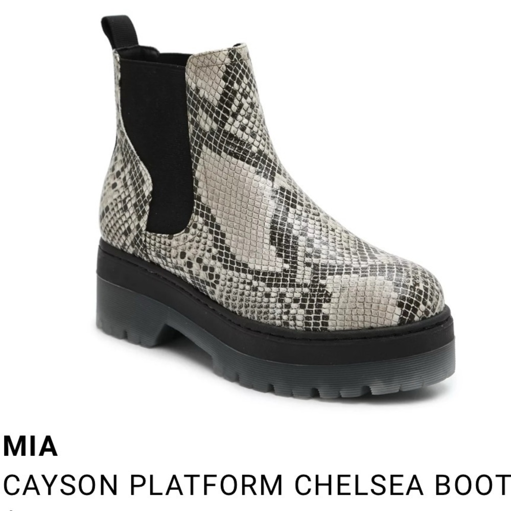 MIA - CAYSON PLATFORM CHELSEA BOOT